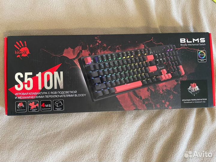Механическая клавиатура Bloody S510N