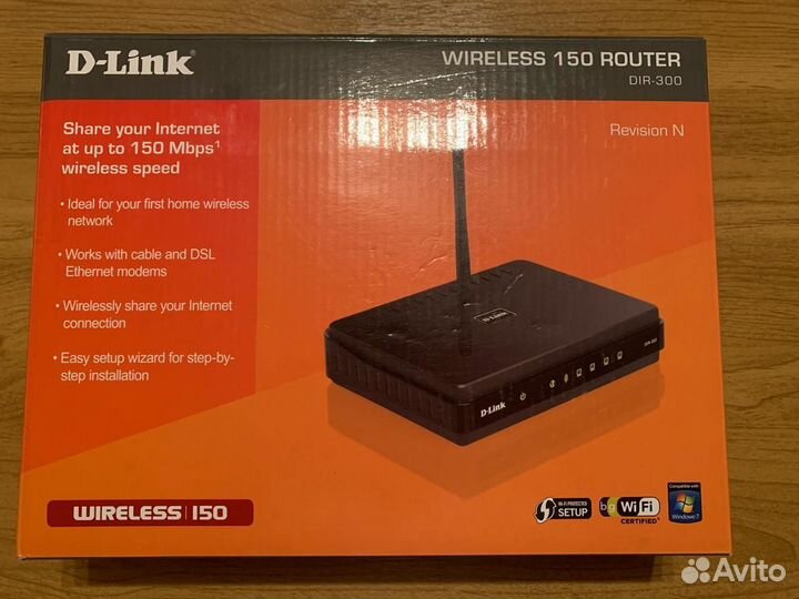 WiFi роутер D-Link, DiR 300