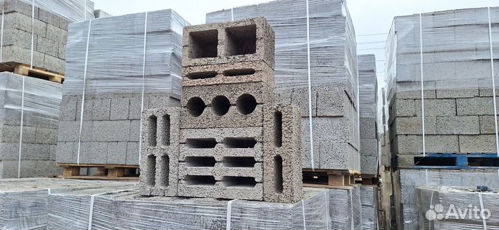 Керамзитный блок gost444