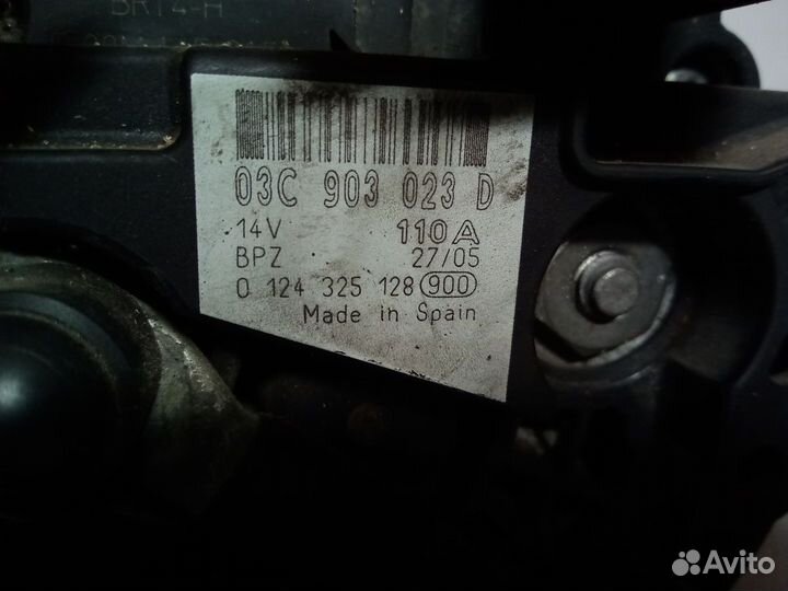 Генератор Volkswagen Passat B6 2005-2010