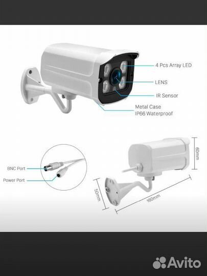 AHD комплект