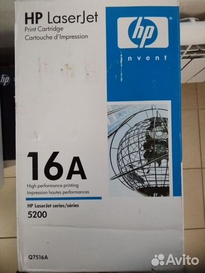 Картридж HP LaserJet 16A (Q7516A) Б/У