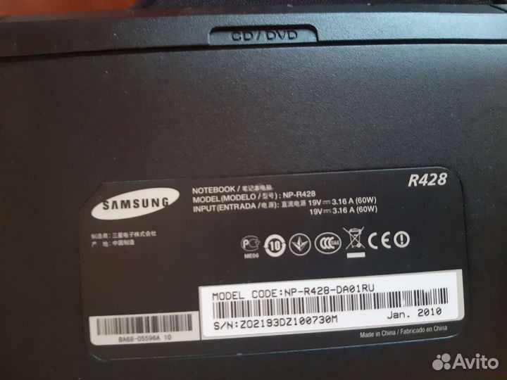 Ноутбук Samsung R428