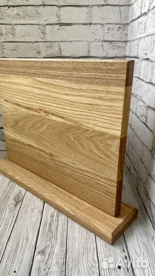 Деревянная подставка для ножей ручная работа