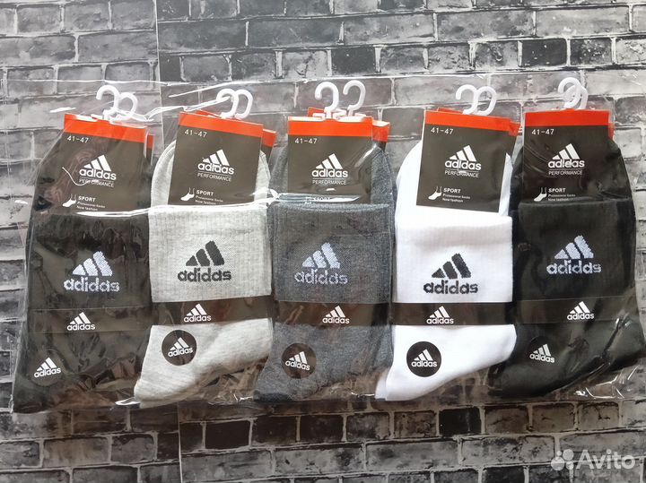 Носки Nike Adidas Reebok Puma