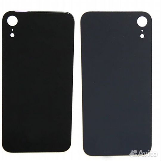 Задняя крышка Apple iPhone Xr Черн. (стекло