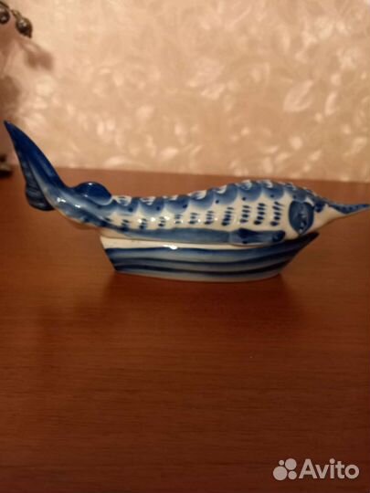 Икорница гжель