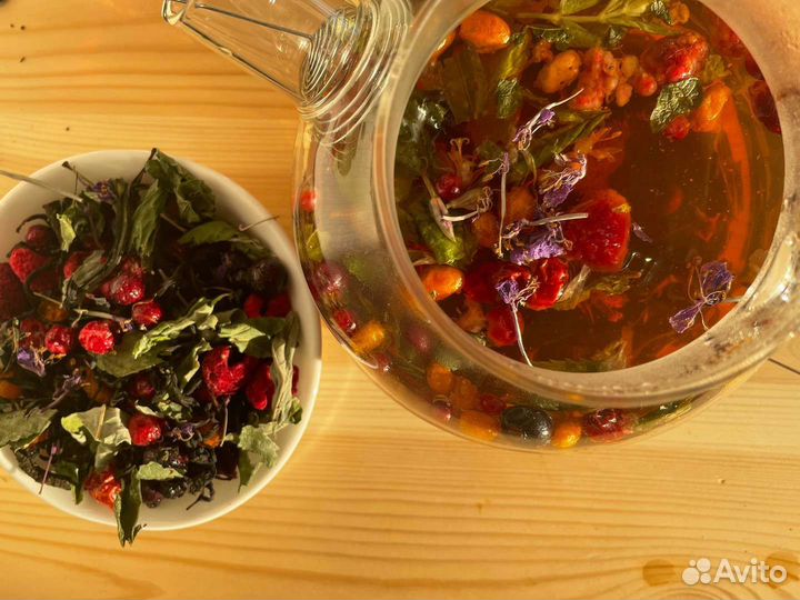 Иван чай 1кг «Ягоды и травы», ферментированный