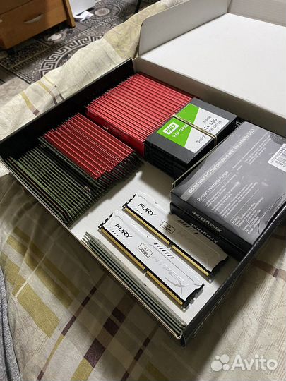 Оператвиная память ddr3/ddr4 разная 100 шт