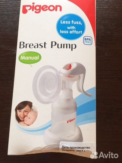 Молокоотсос ручной Pigeon новый