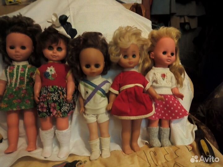 Куклы гдр до 35 см и игрушки