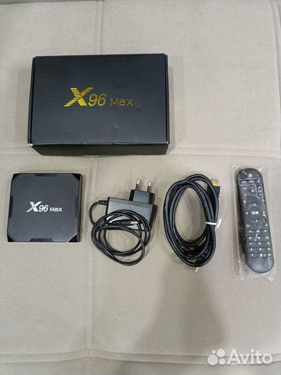 Андроид smart tv бокс X96 MAX 4/64Gb + Геймпад