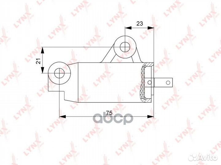 Натяжитель ремня грм mitsubishi L200 07- PT1025