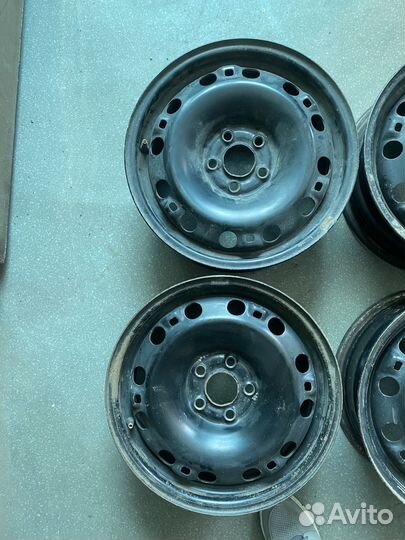 Штамп. диски VAG Polo Rapid R15 5х100 Оригинал