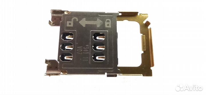 Разъем для sim-карты Nokia 202, 203, 300, 311, 701