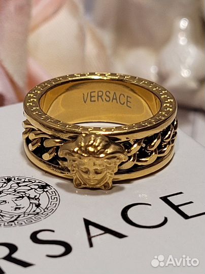 Кольцо Versace Премиум качество