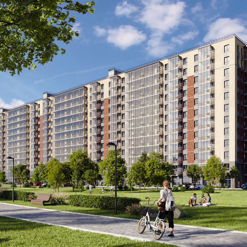 1-к. квартира, 37,9 м², 11/12 эт.