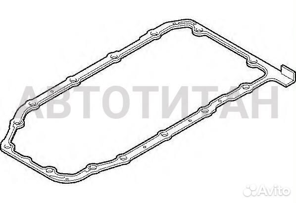 Комплект прокладок картера двигателя opel astra F,G/calibra A/frontera/omega B/sintra/vectra B/zafir