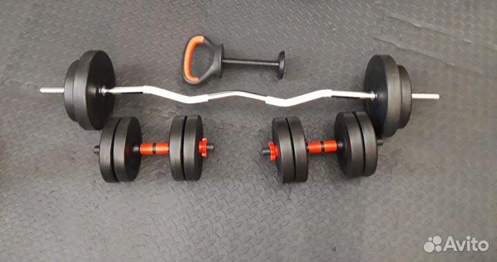 Гантели разборные штанга гиря 42кг