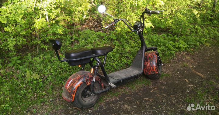 Электроскутер citycoco 1800Вт