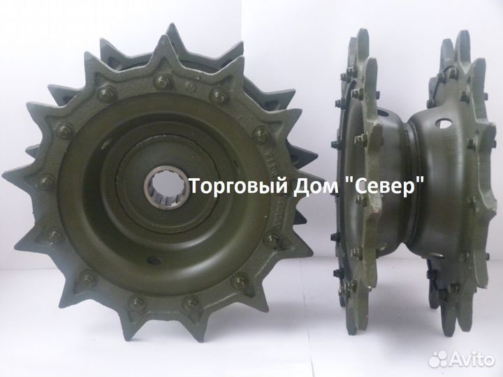 73-3202010-50 Колесо ведущее рмш газ-71,газ-34039