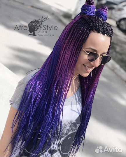 Афрокосы Сенегальские 270 шт Новые