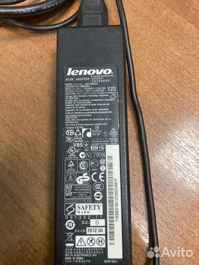 Блок питания для ноутбука lenovo и toshiba