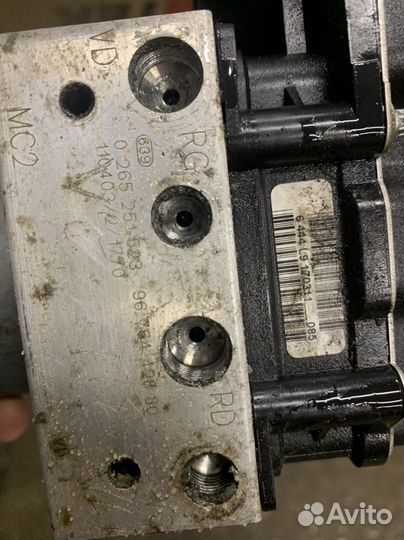 Блок ABS citroen DS4