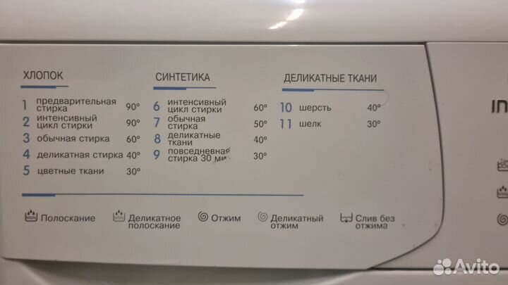 Стиральная машина бу Indesit узкая