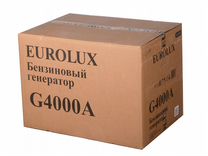 Генератор электростанция бензиновая eurolux G4000A