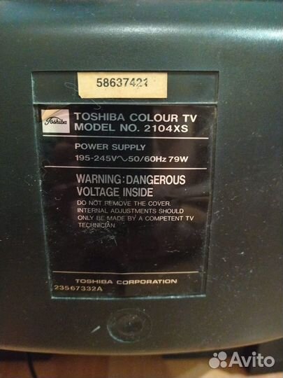 Телевизор toshiba