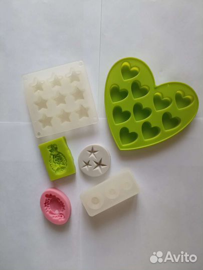 Силиконовые формочки для мыла