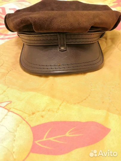 Фуражка мужская, замшевая