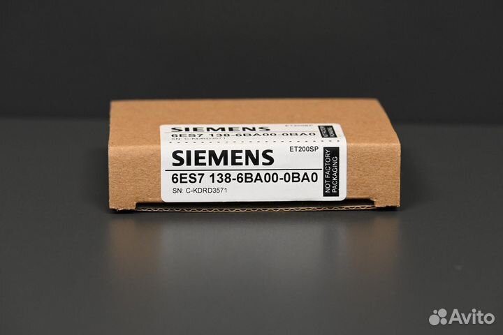 Siemens 6ES7 138-6BA00-0BA0 новый, 1 шт