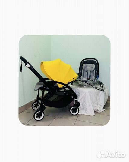 Коляска 3в1 Bugaboo Bee3 Lemon Yellow