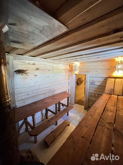 Аренда бани на дровах в стиле лешего