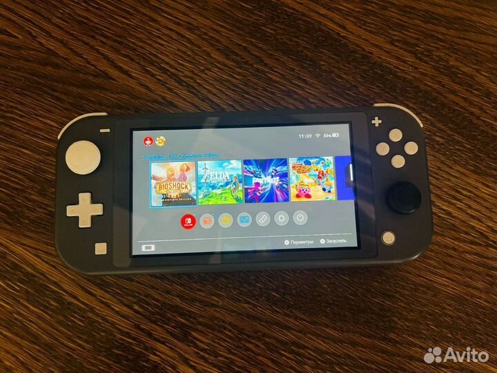 Nintendo switch lite с чипом