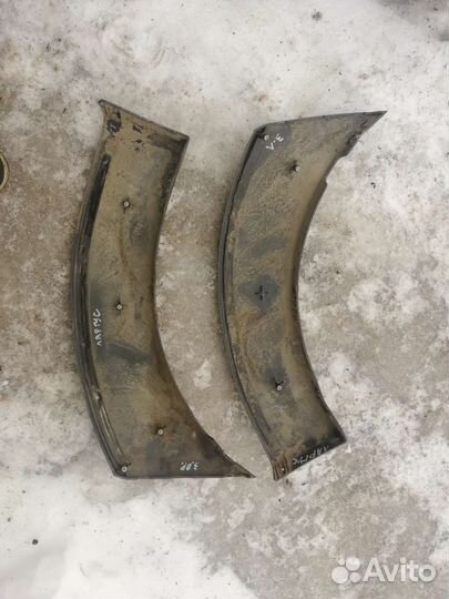 Накладка заднего бампера Лада Ларгус