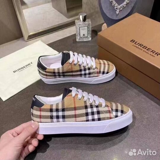 Кеды burberry мужские