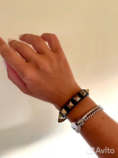 Браслет Valentino черный оригинал,качество