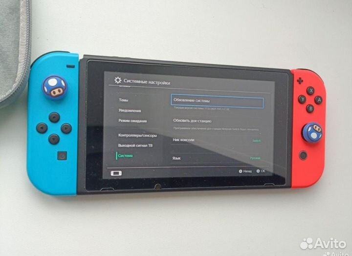 Nintendo switch rev 2 прошитая 256gb