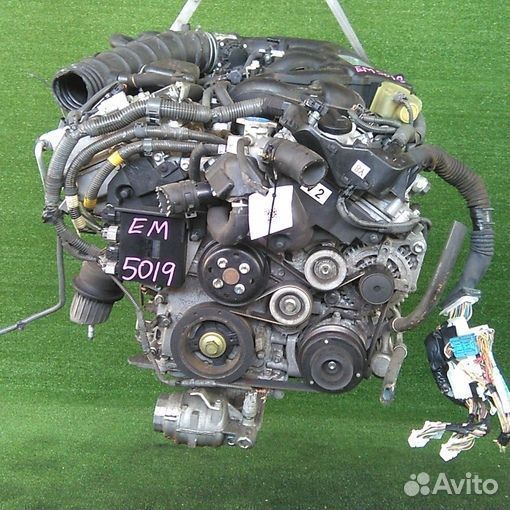 Двигатель в сборе двс toyota mark X GRX120 4GR-FSE