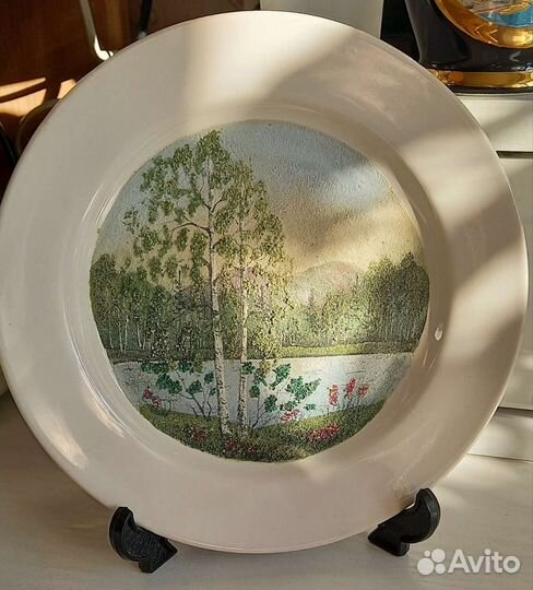 Тарелка настенная