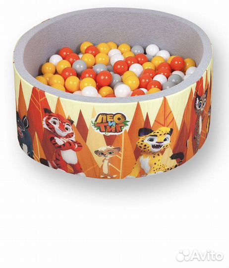 Сухой бассейн с шариками