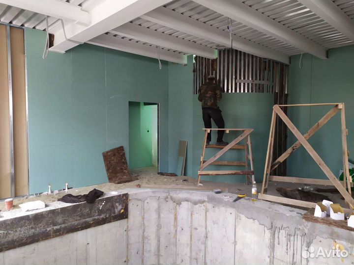 Гипсокартонные работы