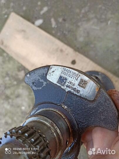 Коленвал Hyundai salaries & kia rio 3