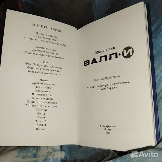 Книга про Валли