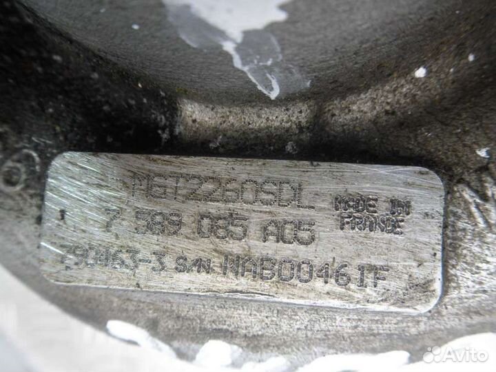 Турбина BMW X6 E71/E72 7589085