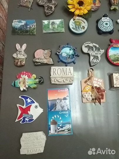 Магнитики,сувениры из разных стран