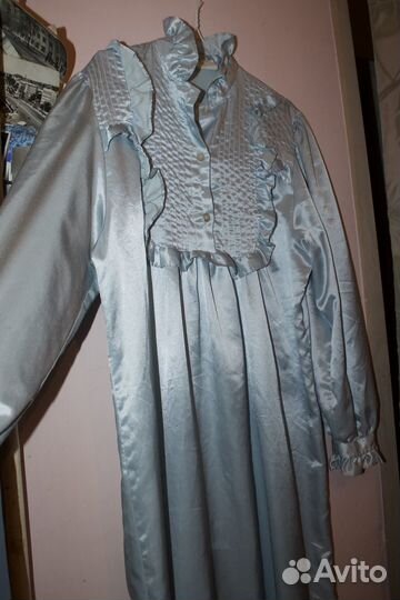 Атласное платье винтаж Канада